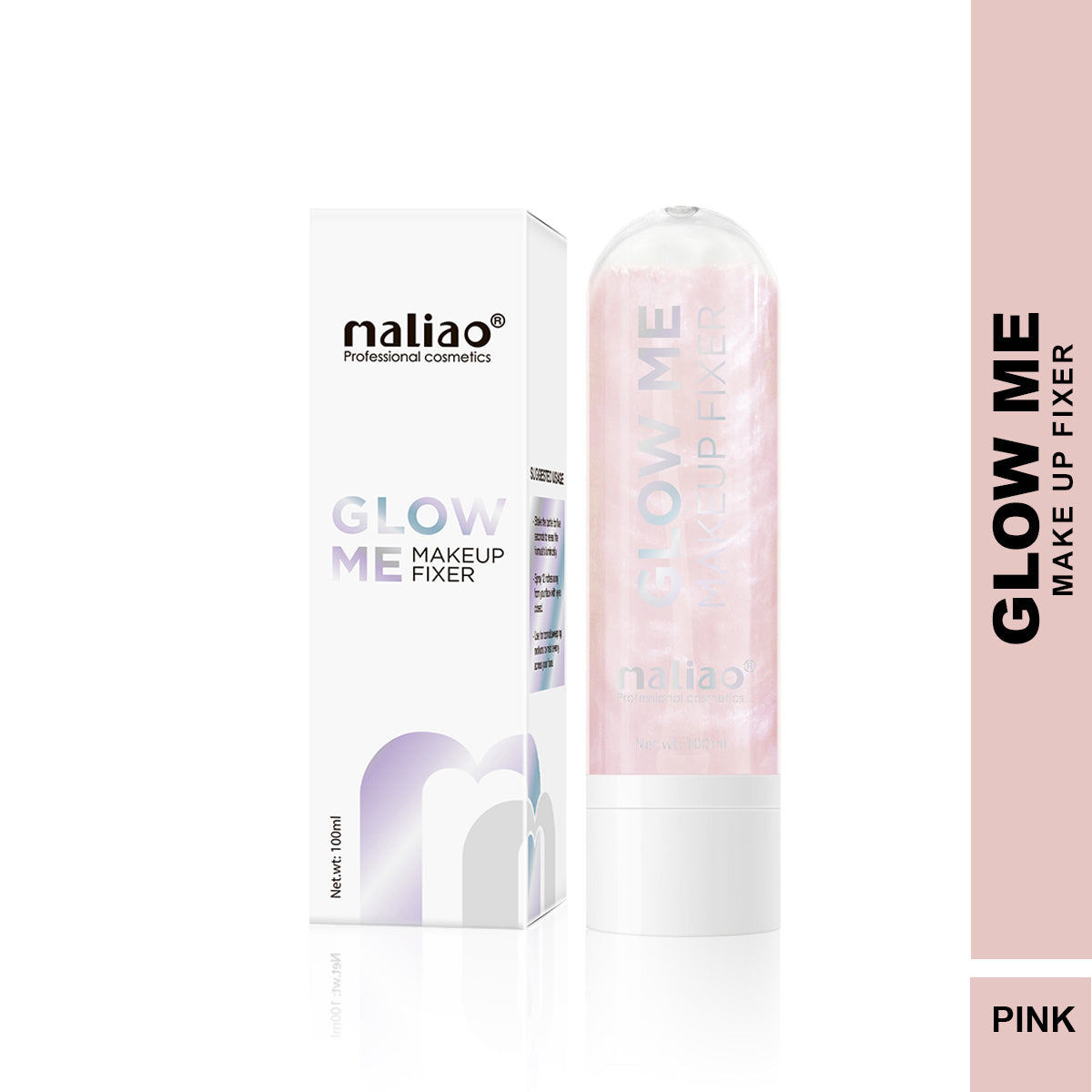 Maliao Glow Me Makeup Fixer - Quick Dry Formula for Lasting Radiance Maliao Professional Makeup